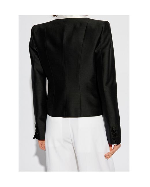 DSquared² Black Bow Detailed Jacket