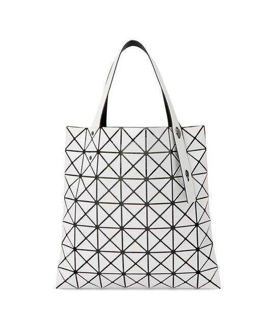 Issey Miyake White Prism Tote