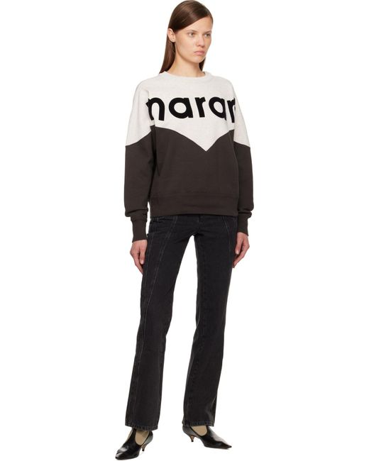 Isabel Marant Black Isabel Marant Étoile Jaylis Straight Leg Jeans