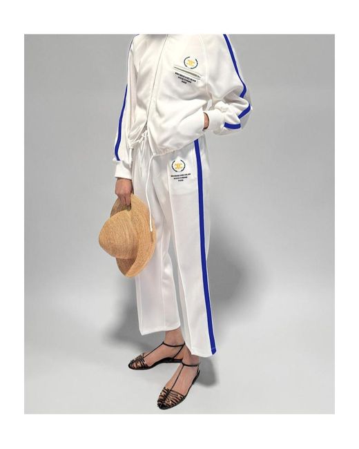 Céline White Tracksuit Pants