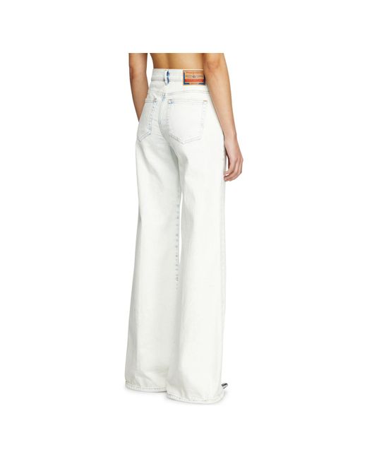 DIESEL White 1978 D-Akemi Flare Jeans