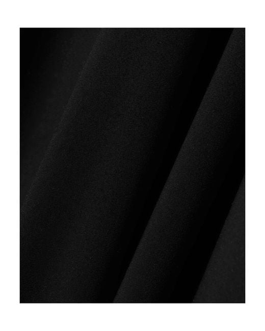 Norma Kamali Black Wrap Skirt