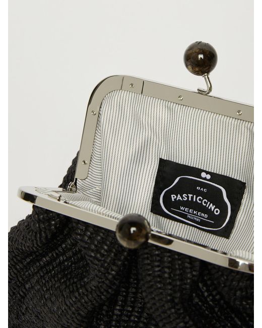 Weekend by Maxmara Black Chain Shoulder Bag