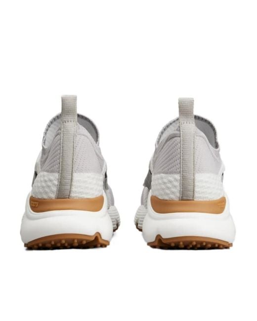 Tod's White Chain-Detailed Slip-On Sneakers