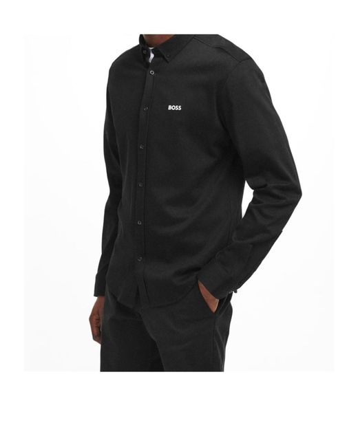 Boss Black Plain Shirt for men