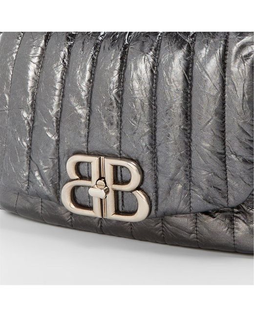 Balenciaga Black Monaco Small Shoulder Bag