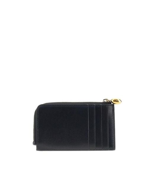 Jil Sander Black Goji Envelope Card Holder