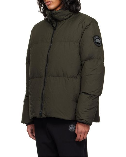 Canada Goose Green Lawrence Puffer Jacket for men