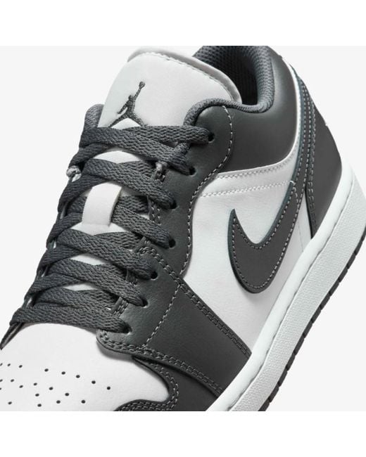 Nike Gray Low-Top Sneakers for men
