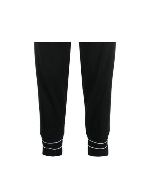 Neil Barrett Black Elastic Waist-Edge Sweatpants for men
