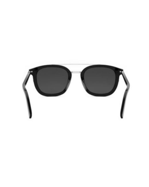 Dior Metallic Eyewear Blacksuit S14I Square Frame Sunglasses for men