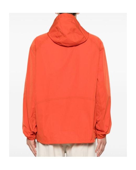 Oakley Red Zip-Up Hooded Jacket for men