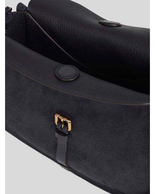 Etro Black Buckled Crossbody Bag