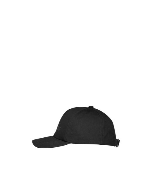 Saint Laurent Black Logo Embroidered Baseball Cap for men