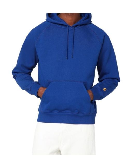 Carhartt Blue Long Sleeve Sweatshirt for men