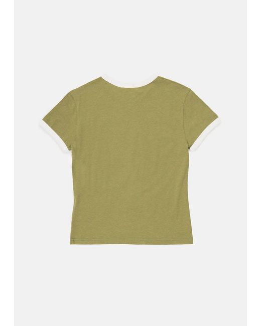 Acne Green Short-Sleeved T-Shirt