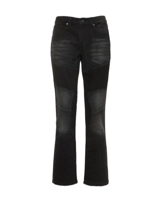 Jaded London Black Straight Jeans for men