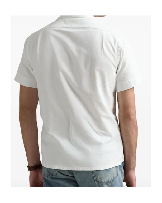 Polo Ralph Lauren White Cotton Shirt for men