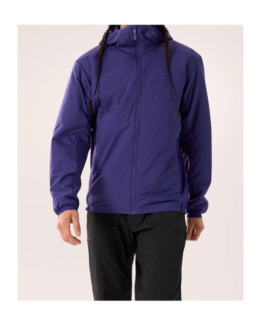 Arc'teryx Blue Atom Hooded Jacket for men