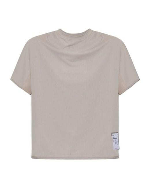 Satisfy Gray Short-Sleeved T-Shirt