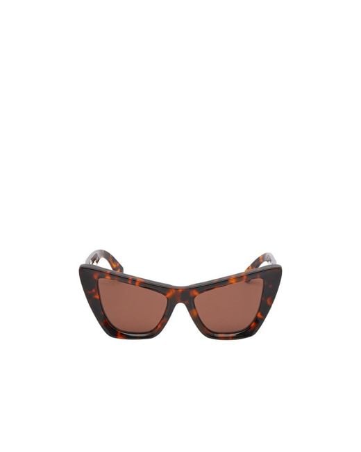Off-White c/o Virgil Abloh Brown Edvard Cat-Eye Sunglasses for men
