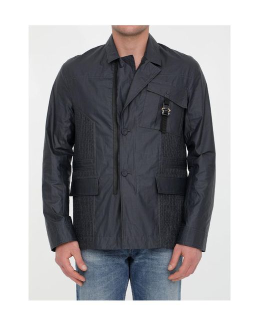 Dior Blue Homme Single-Breasted Blazer for men