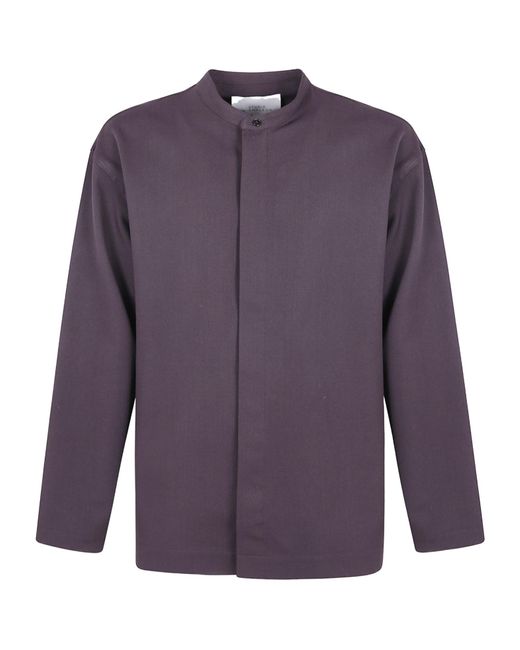 Studio Nicholson Purple Button Shirt for men