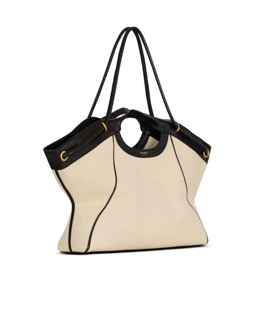 Balmain Natural Large Tote