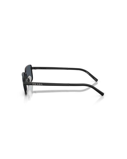 Prada White Rectangle Sunglasses for men