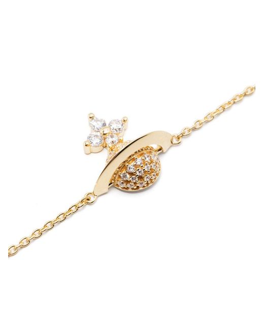Vivienne Westwood Metallic Pendant Bracelet