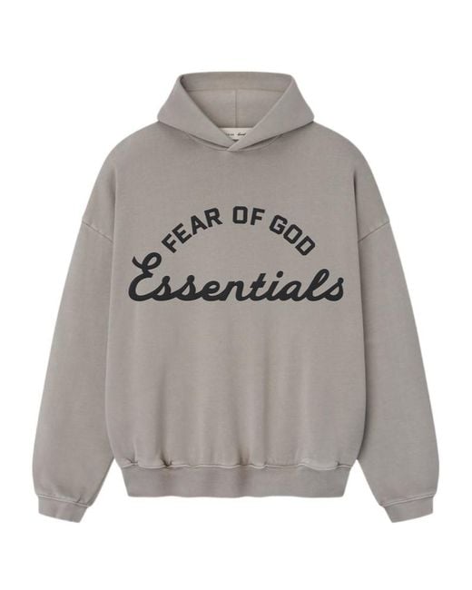 Fear Of God Gray Training 90S Hoodie for men