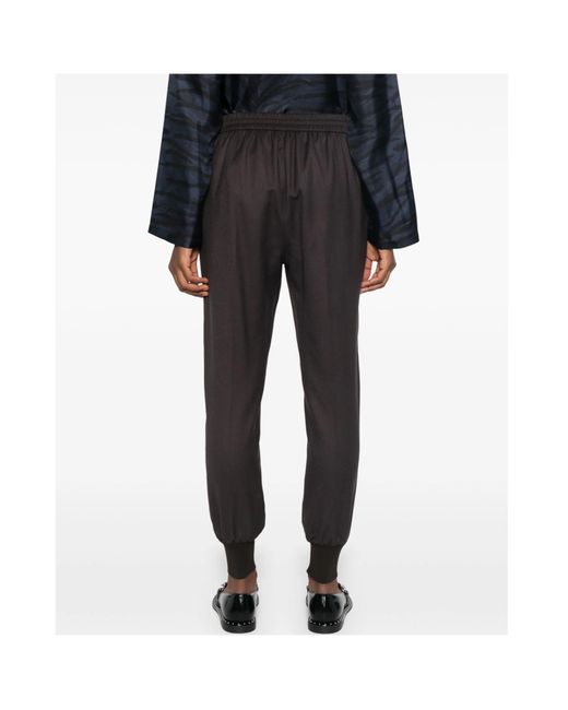 Stella McCartney Black Elastic Waist Sweatpants