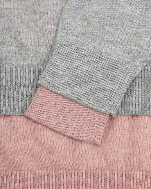 Max Mara Gray Color Long-Sleeved Pullover