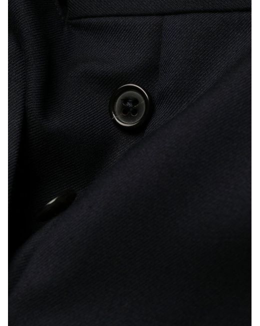 Thom Browne Blue Rwb Detailed Cropped Pants