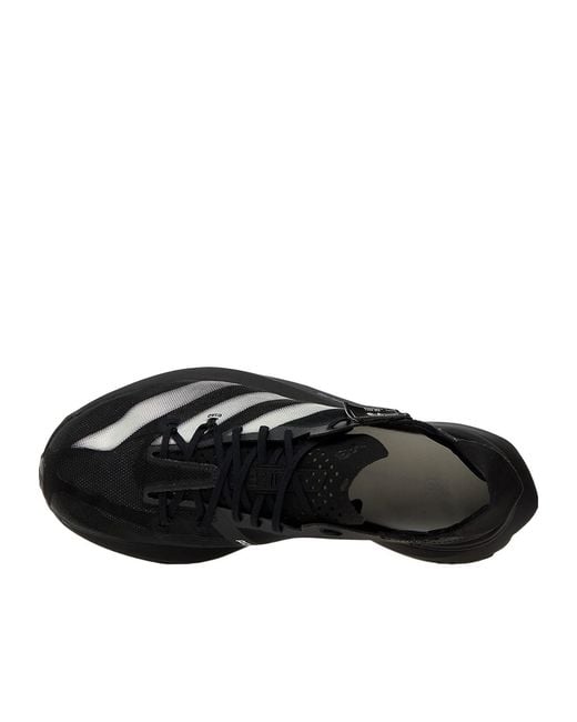 Y-3 Black Adizero Adios Pro 3.0 Lace-Up Sneakers for men