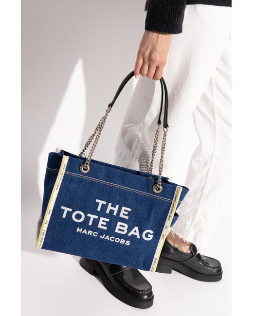 Marc Jacobs Blue Logo Handbag