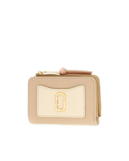 Marc Jacobs Natural The Utility Snapshot Slim Bifold Wallet