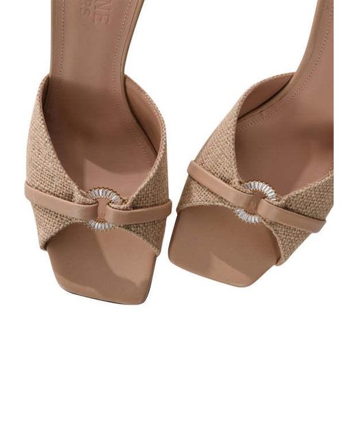 Malone Souliers Natural Open-Toed High-Heeled Sandals