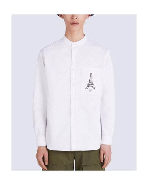 KENZO White 'Paris-Japan' Shirt for men