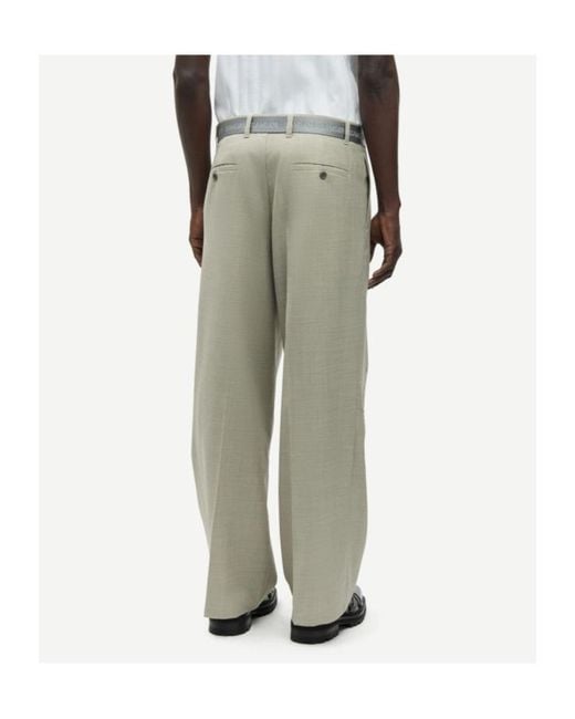Samsøe & Samsøe Gray Sabruce Trousers for men