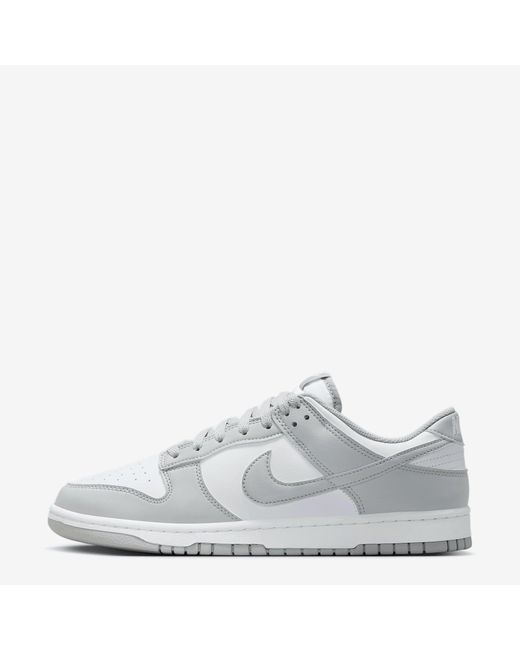 Nike White Dunk Low Trainers for men