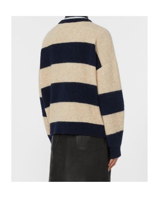 Weekend by Maxmara Blue Alpaca And Wool Jumper