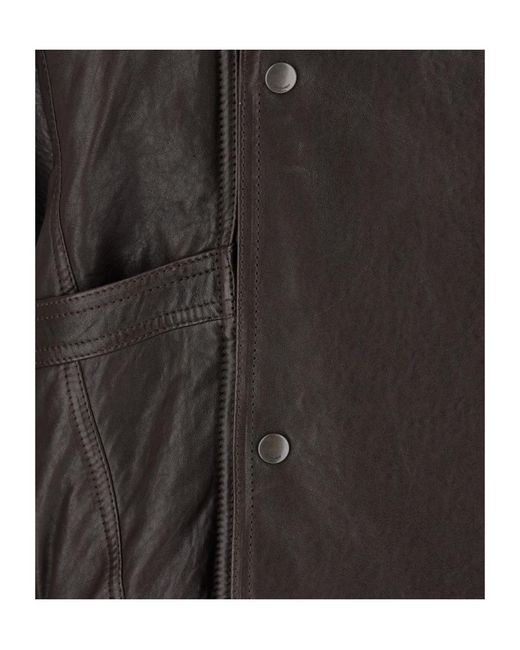 Saint Laurent Black Zip-Up Bomber Jacket