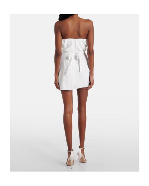 Vivienne Westwood White Susana Draped Corset Dress