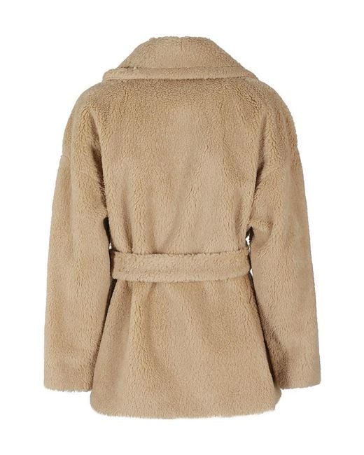 Weekend by Maxmara Natural Long-Sleeved Lapel Jacket