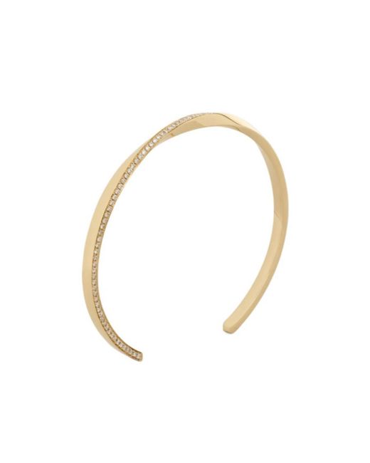 Céline White Torsion Bracelet