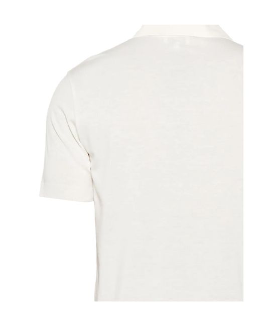 Altea White Classic Polo Shirt for men