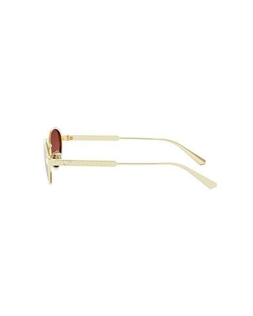 Dior Pink Eyewear Oval Frame Sunglasses for men