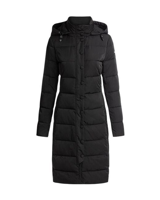 Emporio Armani Black Hooded Down Jacket