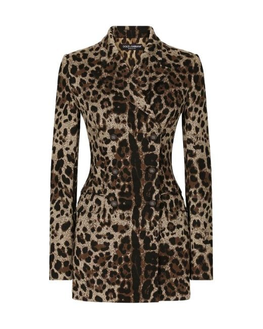 Dolce & Gabbana Black Wool Turlington Jacket